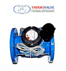 flujometro caudalimetro totalizador volumetrico MWN APATOR POWOGAZ  flange DIN PN 16 agua fria 50ºC  THERMOVALVE
