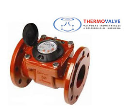 medidor totalizador flujometro  caudalimetro industrial apator powogaz mwn 130 flange din pn 16 agua  caliente 130ºC THERMOVALVE